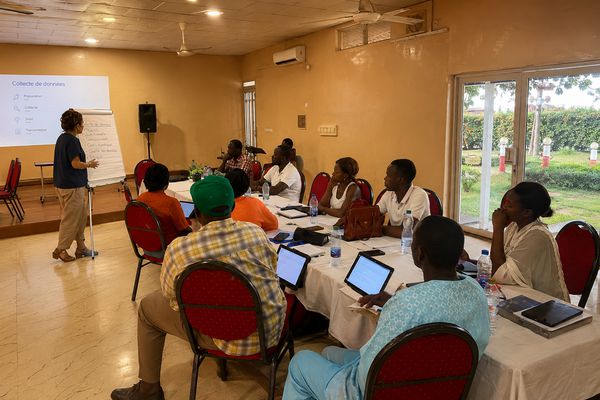 Session de formation au Sénégal